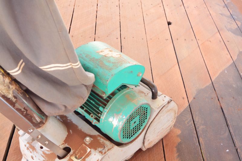 Outdoor Deck Sanding